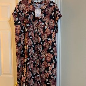 LULAROE STACIE DRESS SIZE XL NWT